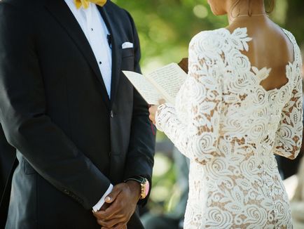 Esküvői fogadalmak menyasszony és a vőlegény