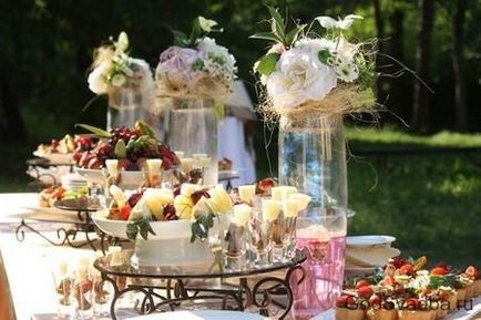 Esküvői vendéglátás (étkezés egy esküvő)