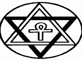 Triangle - mágikus szimbólum - egy mágikus Közlöny