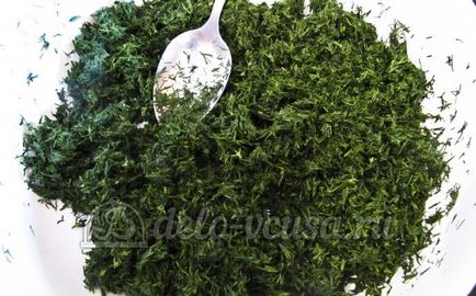 Dill és a sót a téli-lépésre recept (8 fotó) (kapros savanyúság téli receptek) Kapor só télen-lépésre recept (8 kép)