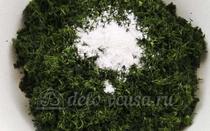 Kapor só télen-lépésre recept (8 kép) (kapor lépésekkel só télen) Kapor só télen-lépésre recept (8 kép)