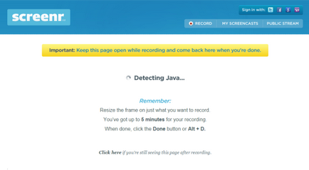 Képernyőn, mint egy web kamera Képernyőn, mint egy web kamera