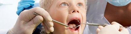 Diagnózis a fogászati ​​egészségügyi gyermekeknél Moszkva - fogászati ​​fantázia