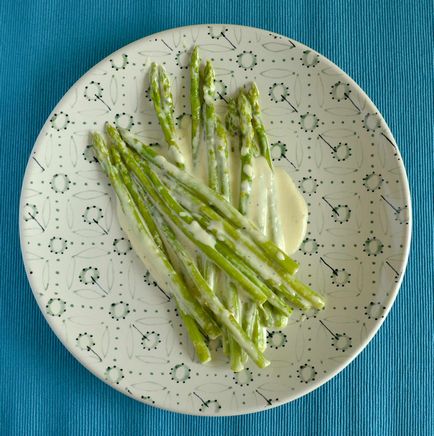 Asparagus, amelyből készítik