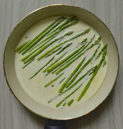 Asparagus, amelyből készítik