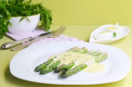 Asparagus, amelyből készítik