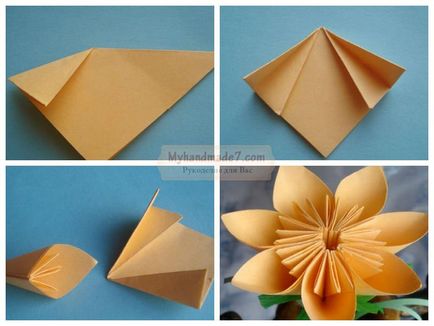 Hogyan készítsünk egy papír virágrügy