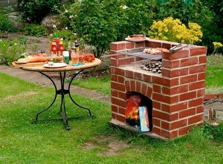 Hogyan építsünk egy barbecue a ház