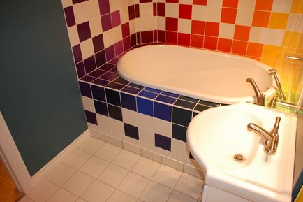 Tervezés egy kis fürdőszoba