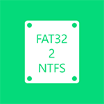 Hogyan változtassuk meg a fájlrendszer NTFS