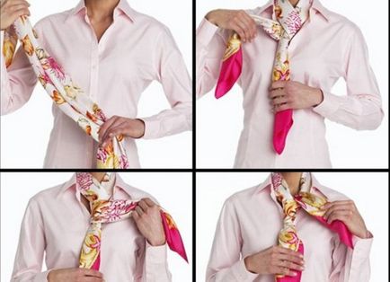 Hogyan nyakkendő sál kendő ellopta