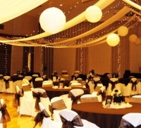 Hogyan lehet díszíteni egy esküvői terem maga