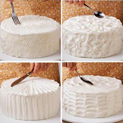 Hogyan díszíteni a torta krémmel