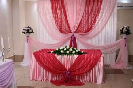 Hogyan díszíteni egy esküvői terem maga