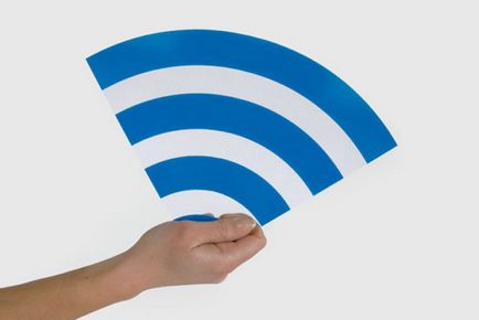 Meg kell erősíteni a wifi jel kezével