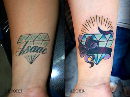10 Példák, hogyan kell kijavítani a sikertelen tetoválás