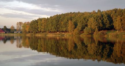 11 Helyek szabad halászat és a Moszkva környéki