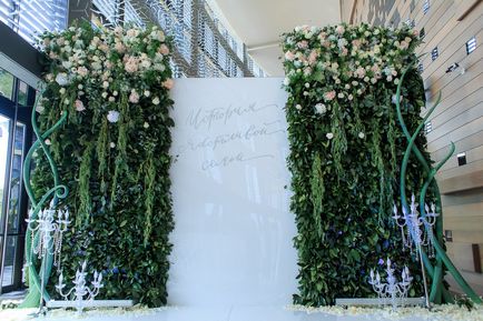 3, a fő tendencia az esküvői dekoráció 2017