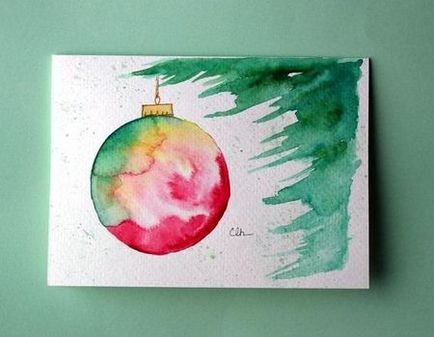 50 Ötletek karácsonyi képeslapokat saját kezűleg
