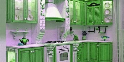 7. A legjobb színek a konyhában
