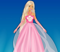 Barbie ruha fel, smink, haj és körömápolás játszani online ingyen játékok lányoknak
