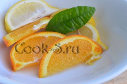 Birch sap - konzerválás citrom és narancs - lépésről lépésre recept fotókkal, konzervipari