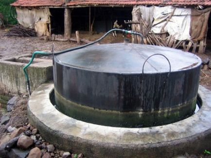 A biogáz a kezüket az otthon, a biogáz üzem rendszer