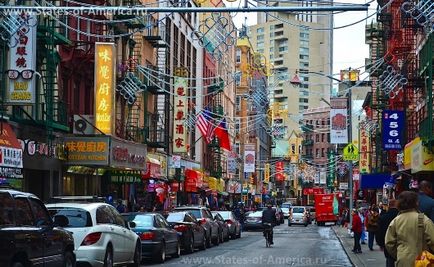 Chinatown (kínai negyed), New York, USA