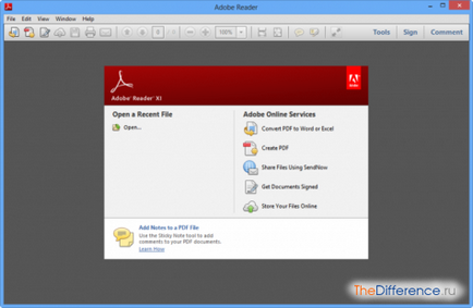 Mi a különbség az Adobe Acrobat Reader, hogy mi a különbség (olvasó) Mi a különbség az Adobe Acrobat Reader, mi a különbség