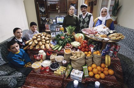 Mit esznek a különböző országokban szerte a világon - élelmiszer - férfi életét