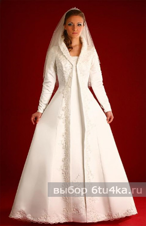 Mit vegyek fel, hogy egy esküvői téli esküvői ruha téli