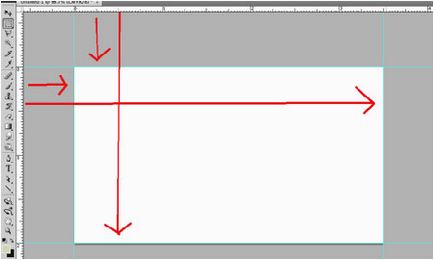Csinálok egy kártyát Photoshop (Margó Vízszintes hüvelyk) Készíts egy névjegy a Photoshop