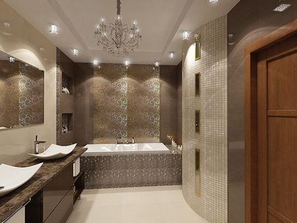 Tervezési projektek fürdőszoba, válogatott képek belsővel és tervezési ötletek