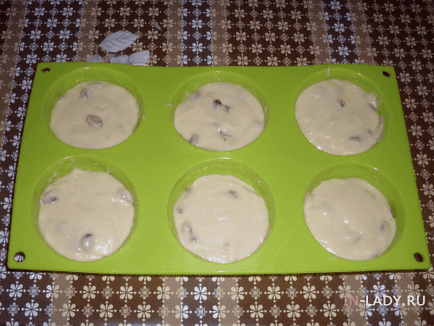 Házi muffin recept mazsola