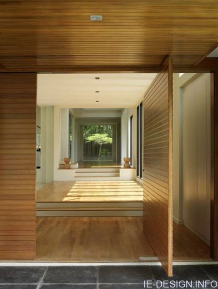 Lotus House - modern lakossági építészet, modern belső, szoba, hálószoba, konyha