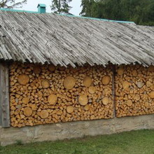 Woodshed az országban a kezüket egy fényképet, és hogyan kell építeni egy woodshed