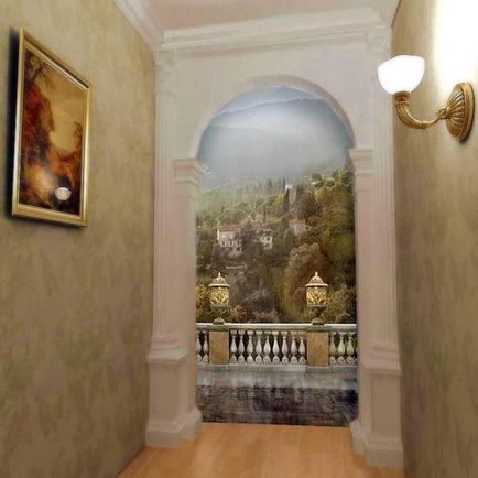 Falfestmény freskói a belső (Mural) Falfestmény freskók a belső