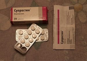 Használati utasítást Suprastin tabletta felnőttek és gyermekek számára