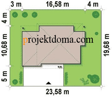 Mi legyen a projekt teljes (tető homlokzati Négy szín) Mi legyen a teljes projekt