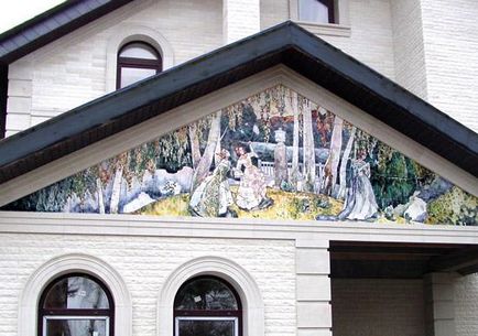 Mi történik, befejező házak homlokzatai (külső dekoráció) Mi történik, befejező házak homlokzatok