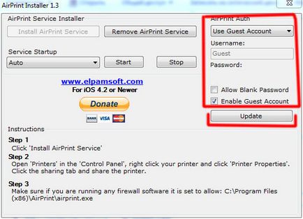 Hogyan kell helyesen konfigurálni AirPrint a Windows 7 és iOS 5 (részletes útmutató) blozhik sijey - I (iOS) Hogyan kell helyesen konfigurálni AirPrint a Windows 7 és iOS 5 (részletes útmutató) blozhik sijey - I