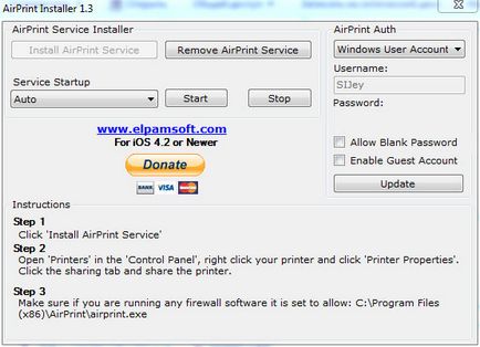 Hogyan kell helyesen konfigurálni AirPrint a Windows 7 és iOS 5 (részletes útmutató) blozhik sijey - I (Windows 7) Hogyan kell helyesen konfigurálni AirPrint a Windows 7 és iOS 5 (részletes útmutató) blozhik sijey - I