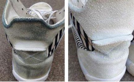 Hogyan tisztítható fehér cipők és mossuk le a talp, hogy mossa vászon cipő