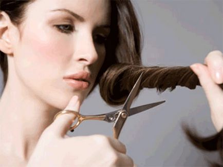 Hogyan kell helyesen és egyenletesen vágott haj
