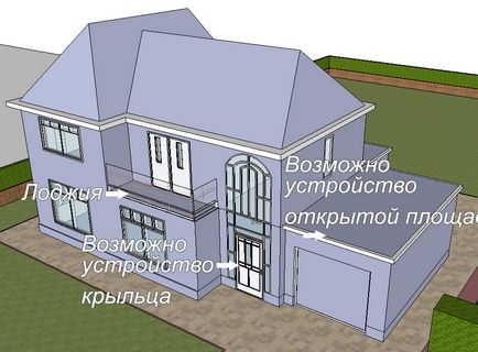 Hogyan tervezzünk a ház homlokzata