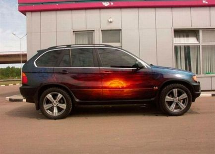 Hogyan festékszóró autók kezével (auto) Hogyan festékszóró autók kezük
