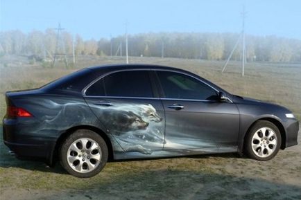 Hogyan festékszóró autók kezével (auto) Hogyan festékszóró autók kezük