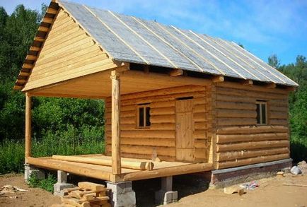 Hogyan kell összeállítani a faházban naplók saját kezűleg