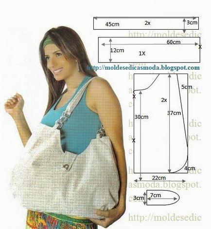 Hogyan kell varrni a nyári táska a kezét (Bag Xenia Saevich) Hogyan kell varrni a nyári táska kezét