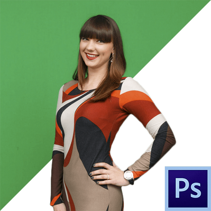 Hogyan lehet eltávolítani a zöld háttér Photoshop